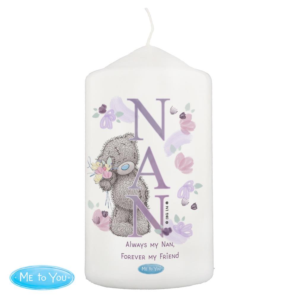 Personalised Me to You Nan Pillar Candle £13.49